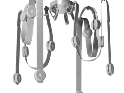 SNAPS LED Pendant vers 2 by Hubbardtonforge 3D model