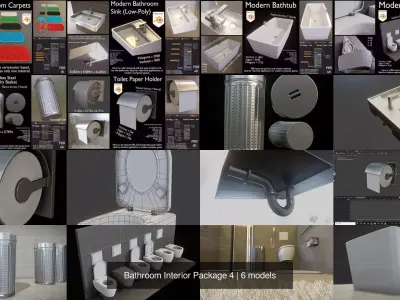 Bathroom Interior Package 4