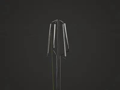 Small LED  Bulb Standard Oblong 3D model