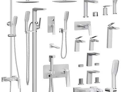 Boheme Venturo Mixer Set 3D model