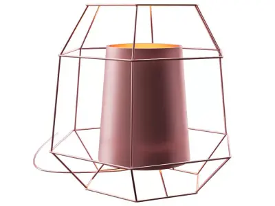 Table lamp Wire 3D model