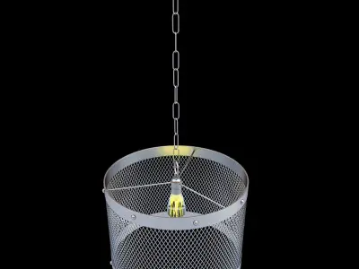 Restoration Hardware Steel Mesh Pendant 3D model