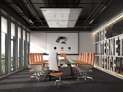 Conference Room 3D model