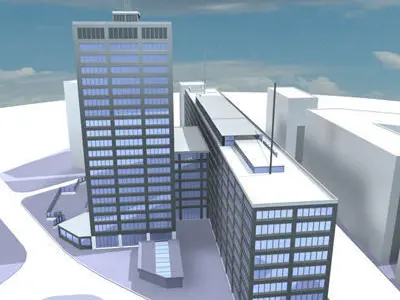 New Scotland Yard 3D model
