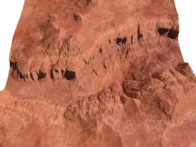 Canyon valley 3D model
