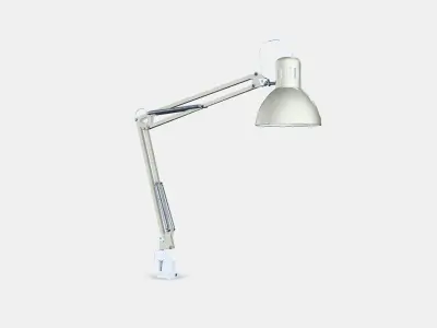 TERTIAL Work lamp Low-poly 3D model