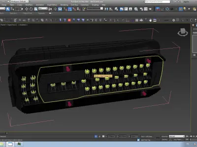 Man Hx3 Tail light 3D model