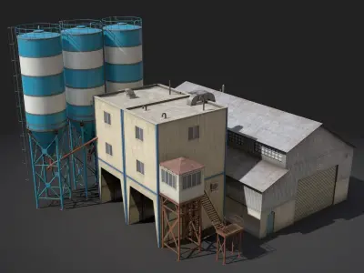  5 Industrial Buildings Collection 