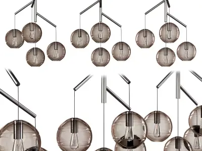 SEDONA CHANDELIER Low-poly 3D model