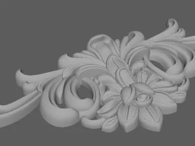dekor ornament 3D model 160