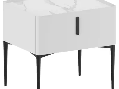 Bedside Desk Cabinet 3D model