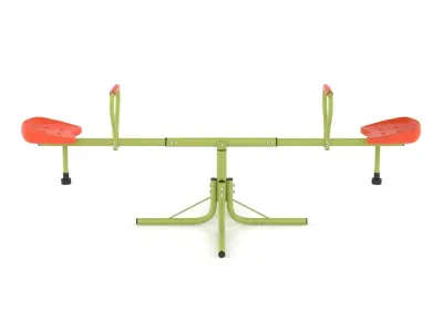 Kids Seesaw 3D model