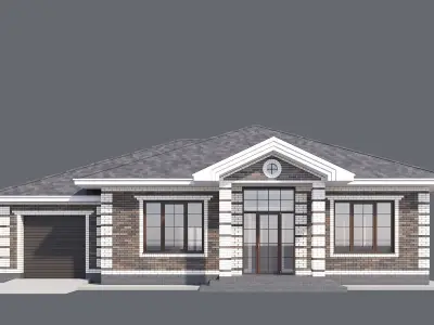 Bavarian House 3D model