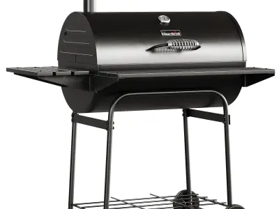 Grill Set 2 Low-poly 3D model