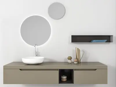 Bathroom furniture collection 5 Bathroom 9 3D model