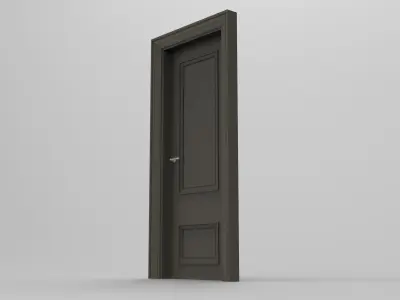 Doge Door Low-poly 3D model