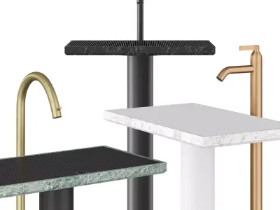 Agape ELL A COLONNA - Floor sink 3D model