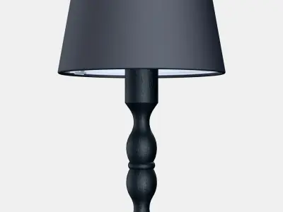 KINNAHULT Table lamp Low-poly 3D model