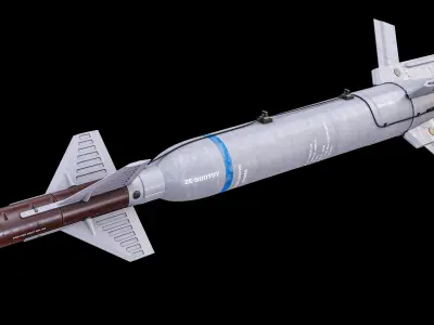  Rigged GBU-27 Paveway 3 Naval Laser Guided Bomb PBR 