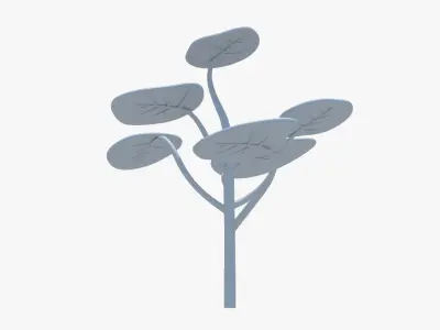 Solar Tree 3D model