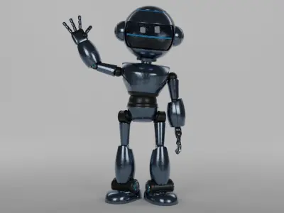 Robot 3D model 36