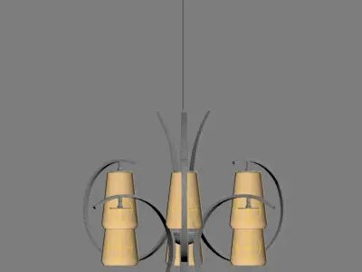 Bezier 6-Light 30 3D model