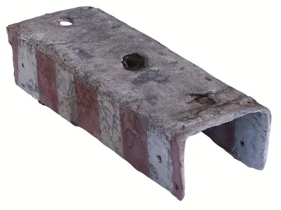 Concrete slab 3D model purchase