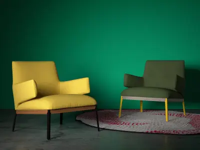 Hug Armchair 3D model