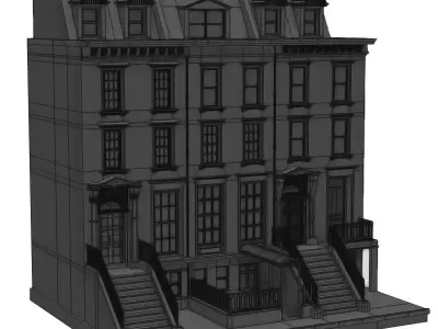EXTERIOR BUILDING 3D model purchase