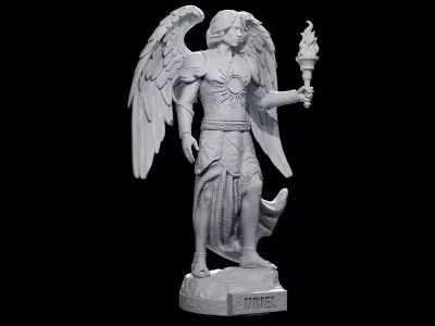 Archangel Uriel 3D print model