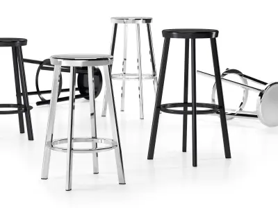 Deja vu Stool 3D model