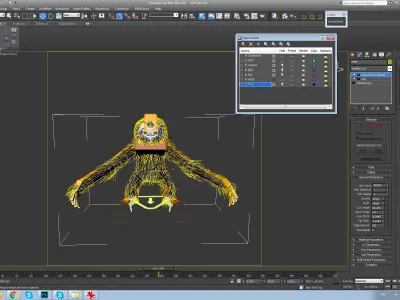 Sloth Low-poly 3D model