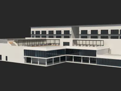 Health Club 1 3D model