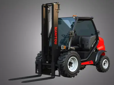 Manitou MC18-4 Forklift 3D model