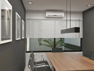 Law Office made with sketch up  3D model