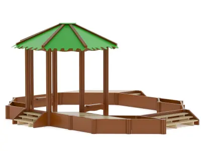 Lappset Atacama Sand Lounge 3D model