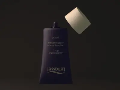 letrasset cosmetic Pack 3D model