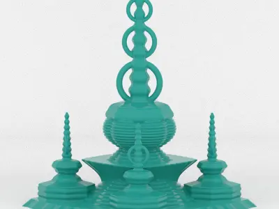 Pagoda 3D print model