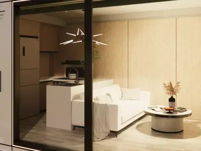 capsule room -A1 3D model