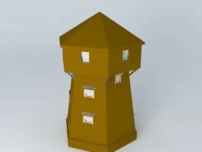 Water Tower  Free 3D model