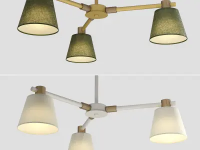 Lampatron Natura A 3 lamps 3D model