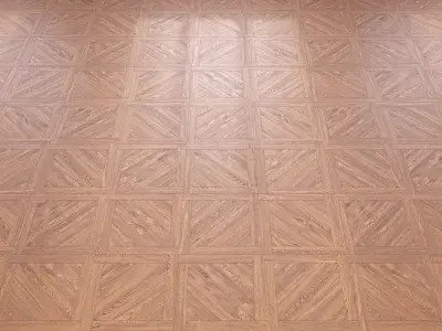 Parquet - Laminate - Wooden floor 2 in 1 Low-poly 3D model 76