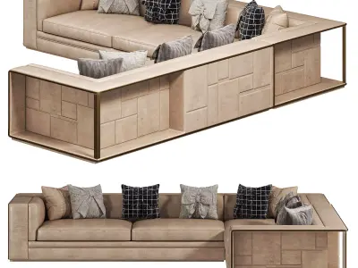 Babylon Rack Sofa by Visionary 3D model