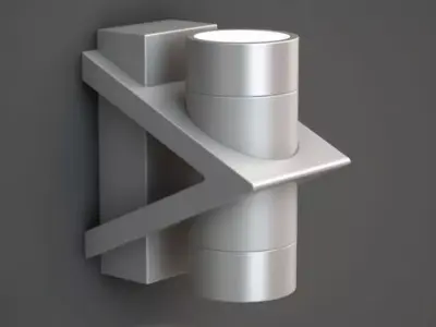 Modern Lighting Lamp 3D model buy