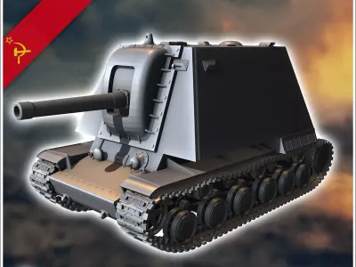 KV U19 - Soviet army WW2 Second World East front Ostfront RPG Mi 3D print model