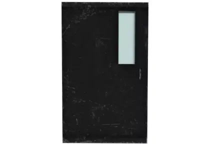 Metal door  Free low-poly 3D model