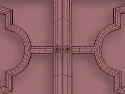 chest of drawers 10 3D model