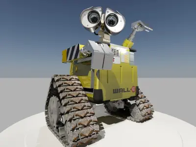 Robot Wall-E Disney 3D model