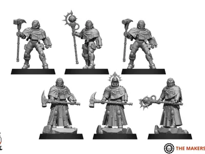 Daughters of War - Adjudicator 3D print model