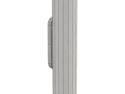 BATHROOM wall sconce with two balls 3D model